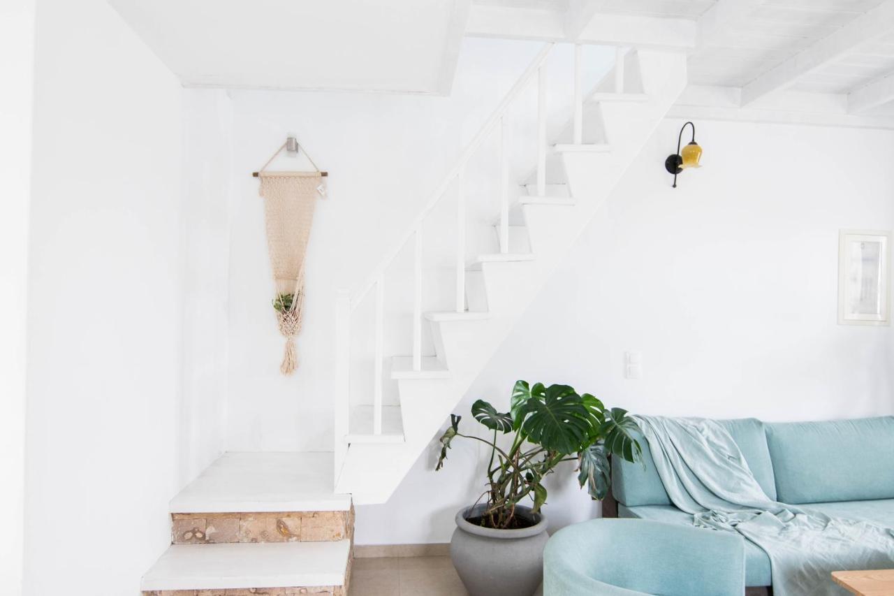 White Wave Villa, 3Min Walk From Beach Kamári 外观 照片