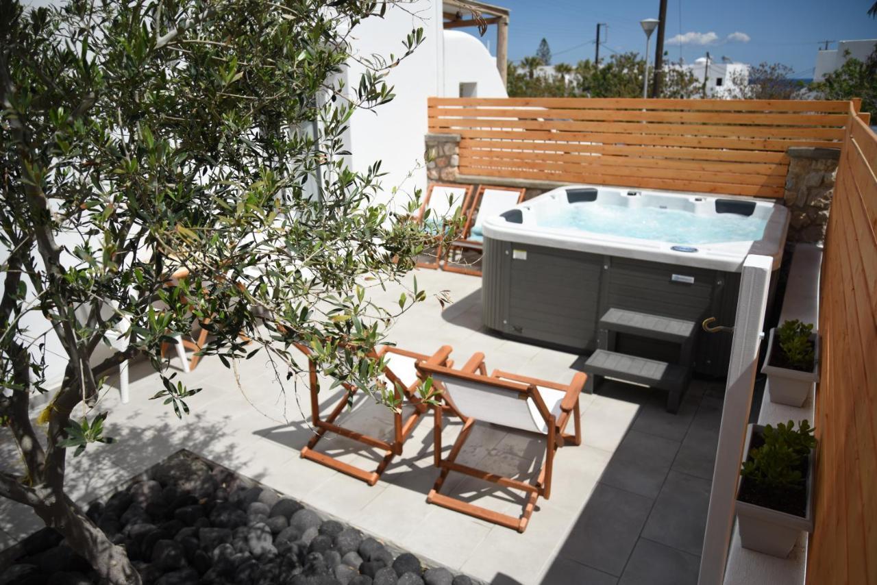 White Wave Villa, 3Min Walk From Beach Kamári 外观 照片